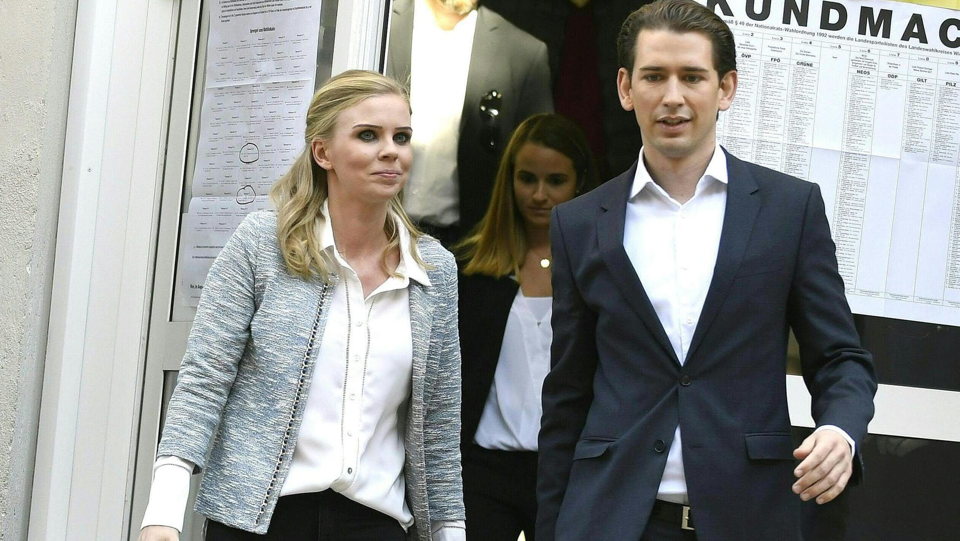 Sebastian Kurz und seine Freundin Susanne Thier: Der österreichische Bundeskanzler geht in diesem Jahr zum Opernball in Wien.