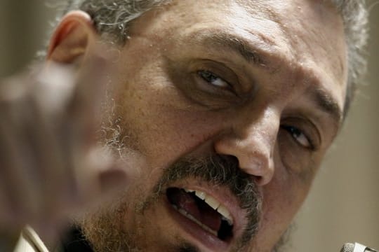 Fidel Castros ältester Sohn, Fidel Castro Díaz-Balart, im Jahr 2002 während einer Konferenz in Havanna.