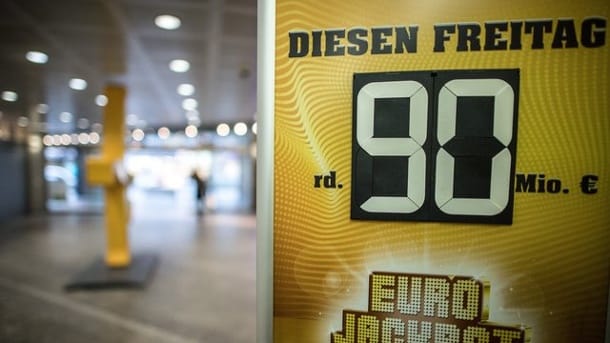 Mehr geht nicht: Diesen Freitag liegen wieder 90 Millionen Euro im Eurojackpot. Mehr geht nicht: Diesen Freitag liegen wieder 90 Millionen Euro im Eurojackpot.