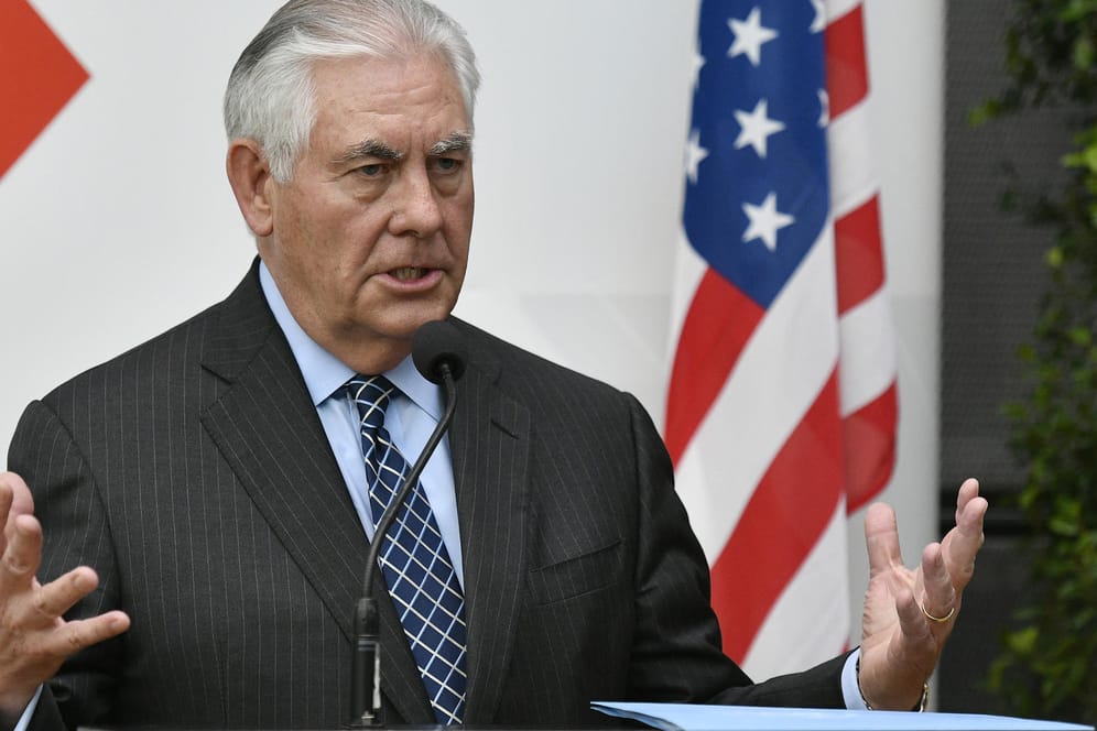 US-Außenminister Rex Tillerson beim OSZE-Ministertreffen: Tillerson schließt Militärputsch in Venezuela nicht aus.