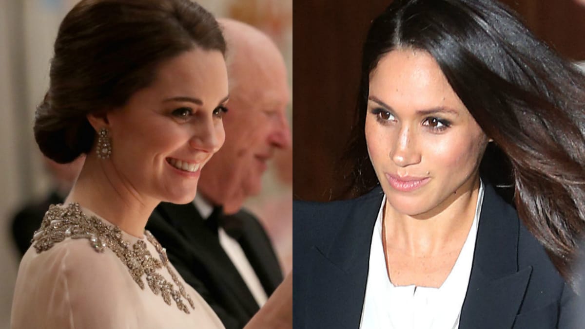 Herzogin Kate und Meghan Markle: Die beiden setzten auf vollkommen unterschiedliche Looks – vom selben Designer.