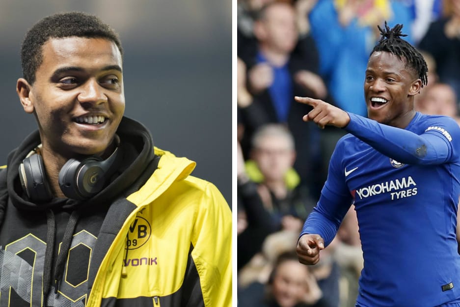 Akanji (l.) und Batshuayi: Nur einer von beiden darf in der Europa League ran.