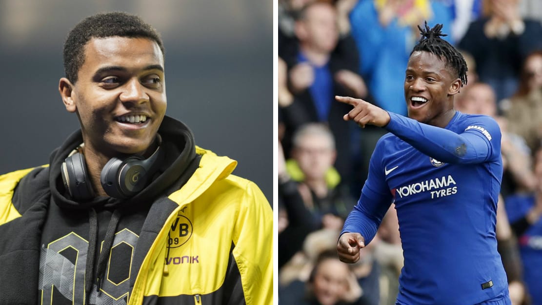 Akanji (l.) und Batshuayi: Nur einer von beiden darf in der Europa League ran.