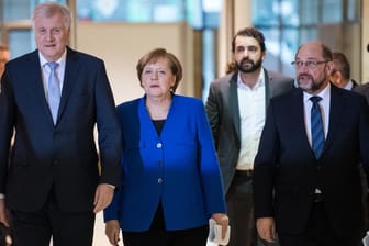 Horst Seehofer, Angela Merkel und Martin Schulz: Die Spitzen von Union und SPD haben bereits in vielen Streitpunkten Einigungen erzielt.