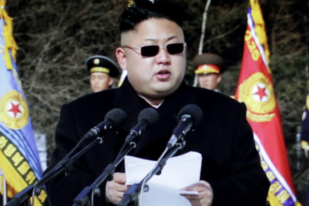 Nordkoreas Machthaber Kim Jong Un: Laut UN lieferte das Regime unter anderem Chemiewaffen nach Syrien.