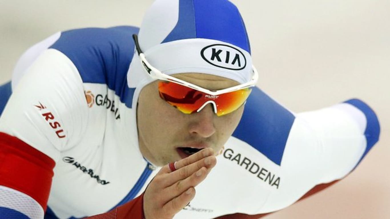 Der russische Eisschnellläufer Pawel Kulischnikow darf nicht bei Olympia starten.