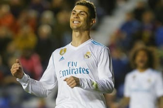 Ohne Glück: Reals Cristiano Ronaldo im Spiel gegen Levante.