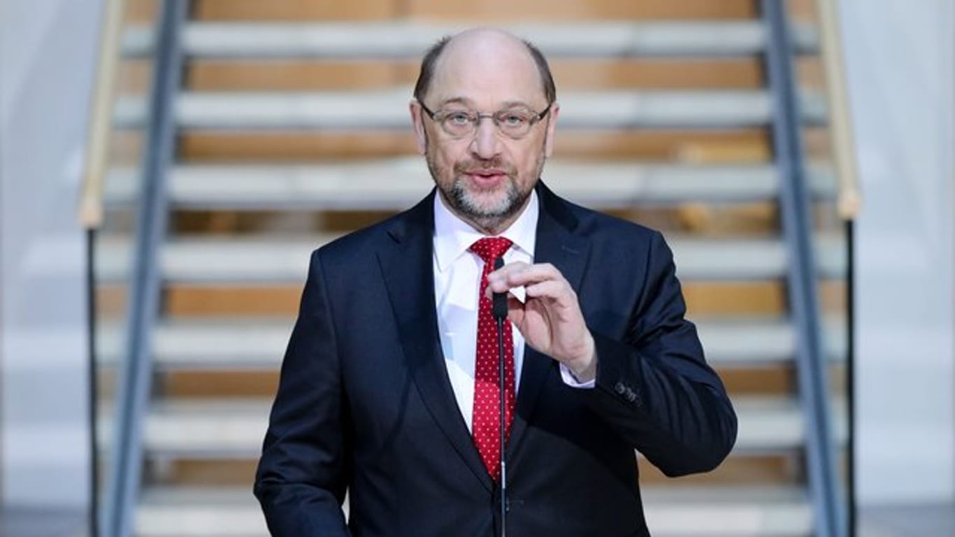 Martin Schulz warnte davor, sich unnötig unter Zeitdruck zu setzen.