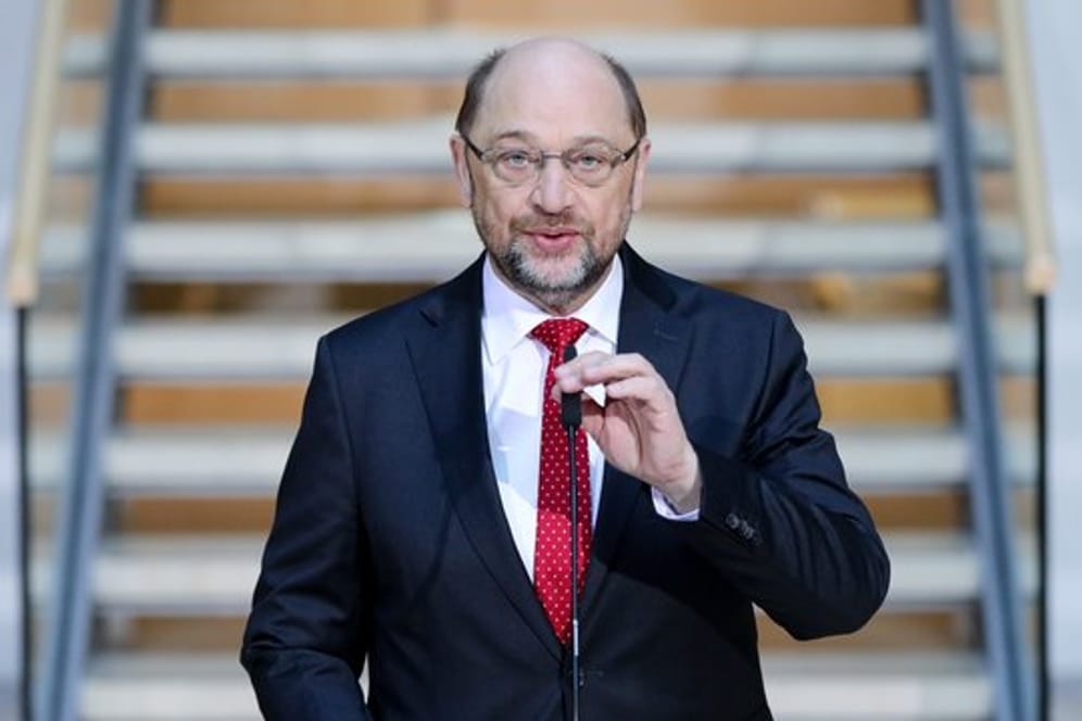 Martin Schulz warnte davor, sich unnötig unter Zeitdruck zu setzen.