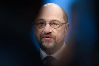 SPD-Chef Martin Schulz: Wird er als Minister in eine schwarz-rote Regierung eintreten?