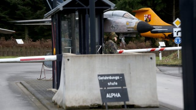 Auf dem Bundeswehr-Stützpunkt im rheinland-pfälzischen Büchel sollen etwa 20 Atombomben lagern.