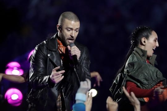 Justin Timberlake: Große Show beim Super Bowl.