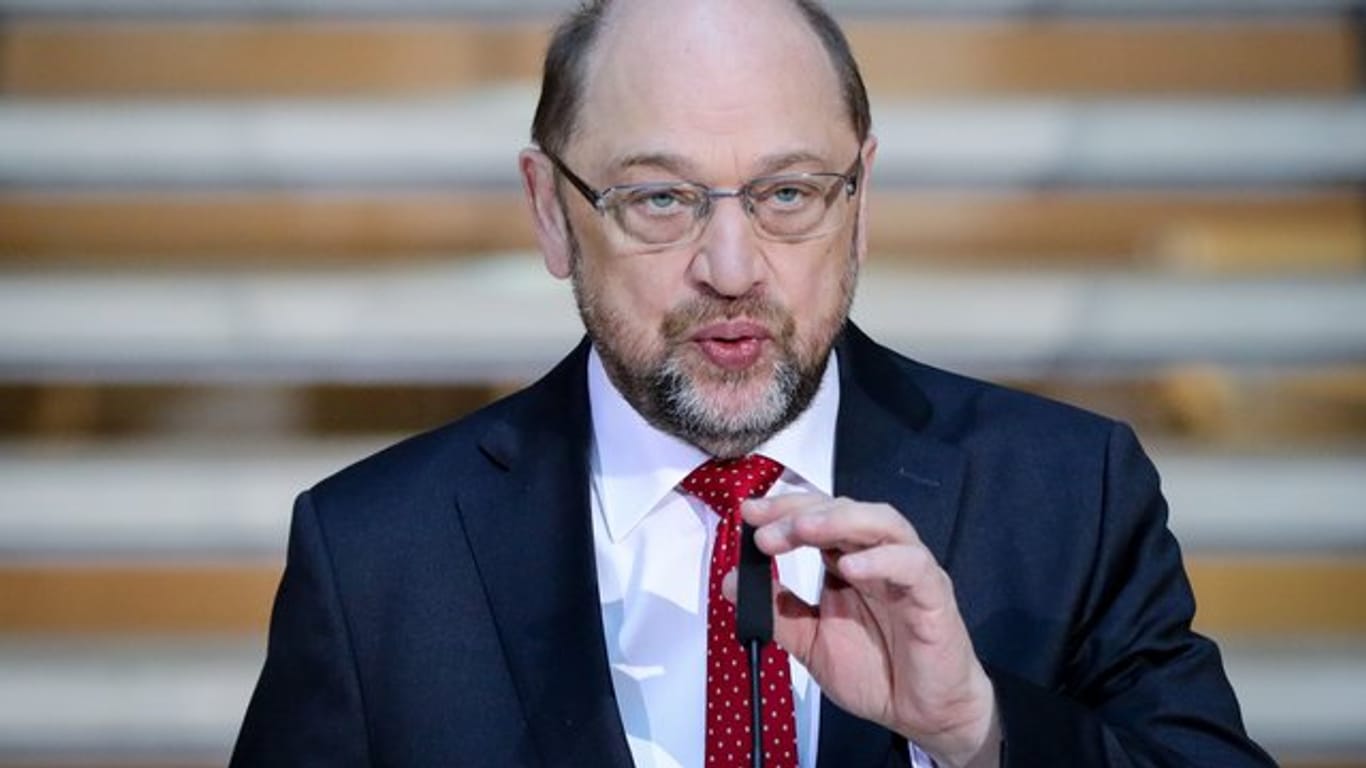 Die Mehrheit der Deutschen wollen ihn nicht im Kabinett haben: SPD-Chef Martin Schulz.