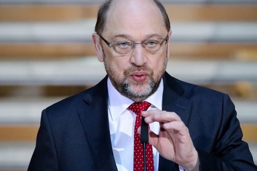 Die Mehrheit der Deutschen wollen ihn nicht im Kabinett haben: SPD-Chef Martin Schulz.