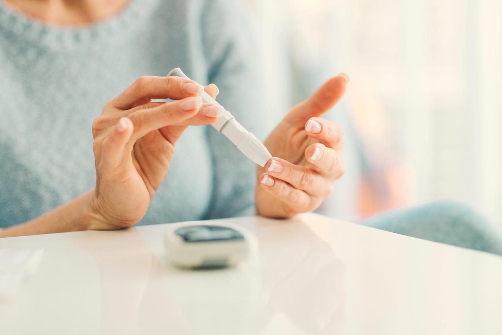 Diabetikerin: Frauen mit Diabetes müssen damit rechnen, dass sie früher in die Wechseljahre kommen.