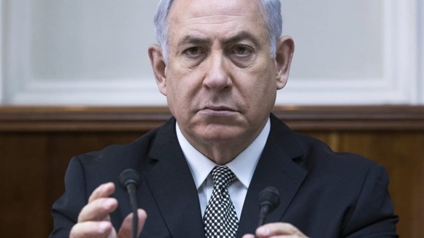 Israels Ministerpräsident Benjamin Netanjahu: "Die Sicherheitskräfte werden jeden fangen, der versucht, israelische Bürger anzugreifen.