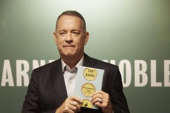 Tom Hanks stellt in New York sein erstes Buch vor.