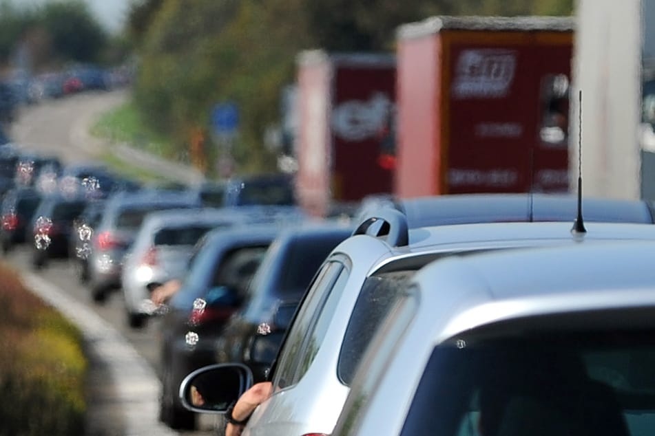 Stau: Auf Deutschlands Straßen war auch 2017 wieder viel Geduld gefragt.