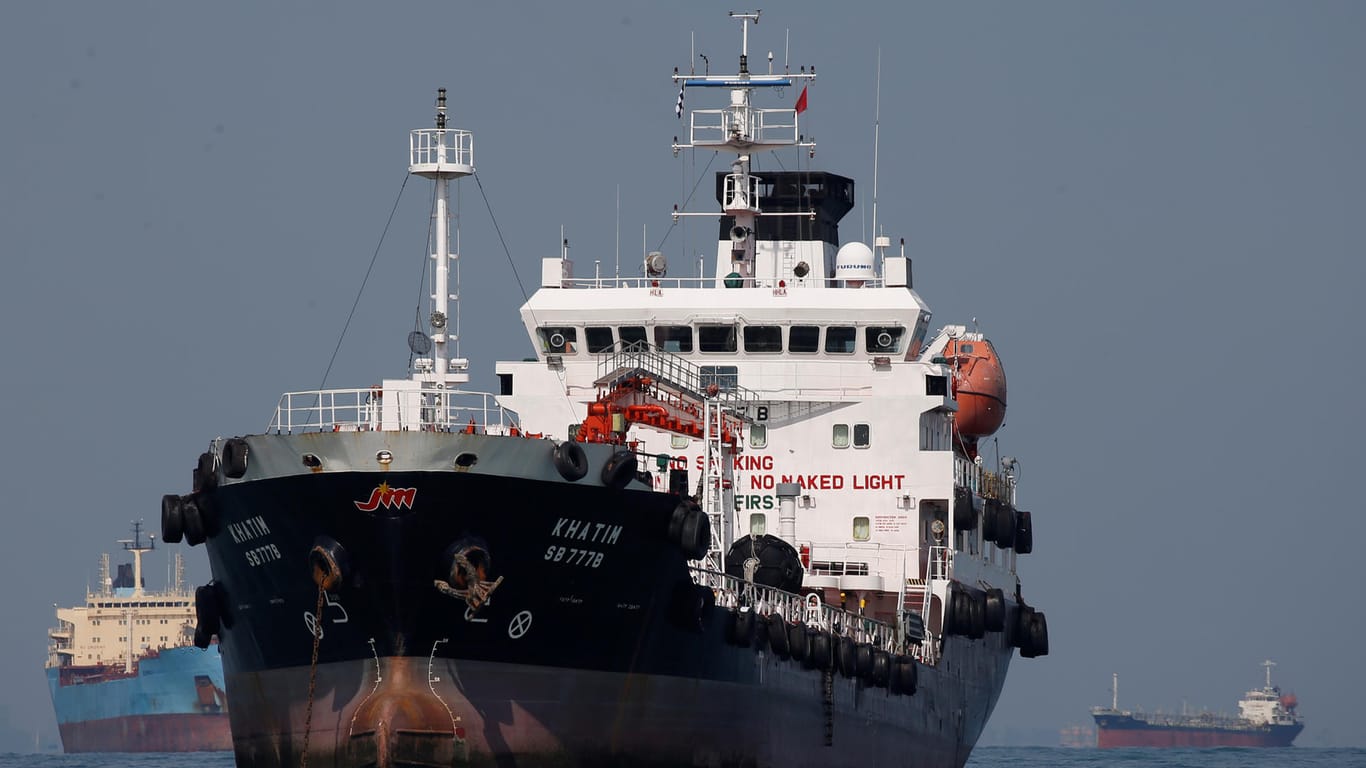 Ein Öltanker: Im Golf von Guinea hat eine Besatzung nun einen Pratenangriff abgewehrt (Symbolbild).