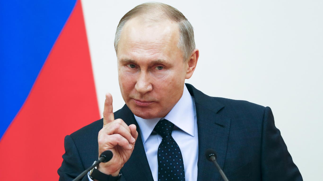 Der amtierende Präsident Wladimir Putin: Am 18. März kann er wiedergewählt werden.