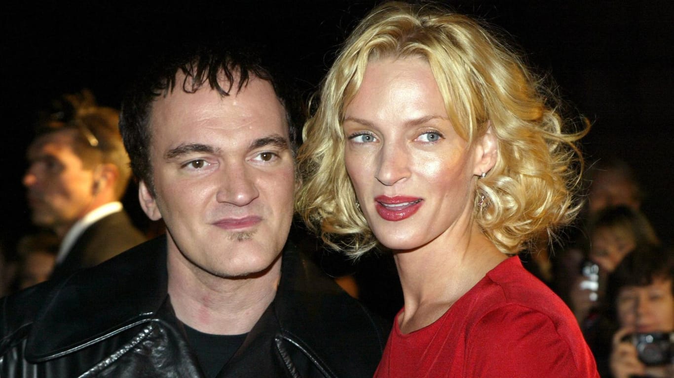 Quentin Tarantino und Uma Thurman im Jahr 2003.