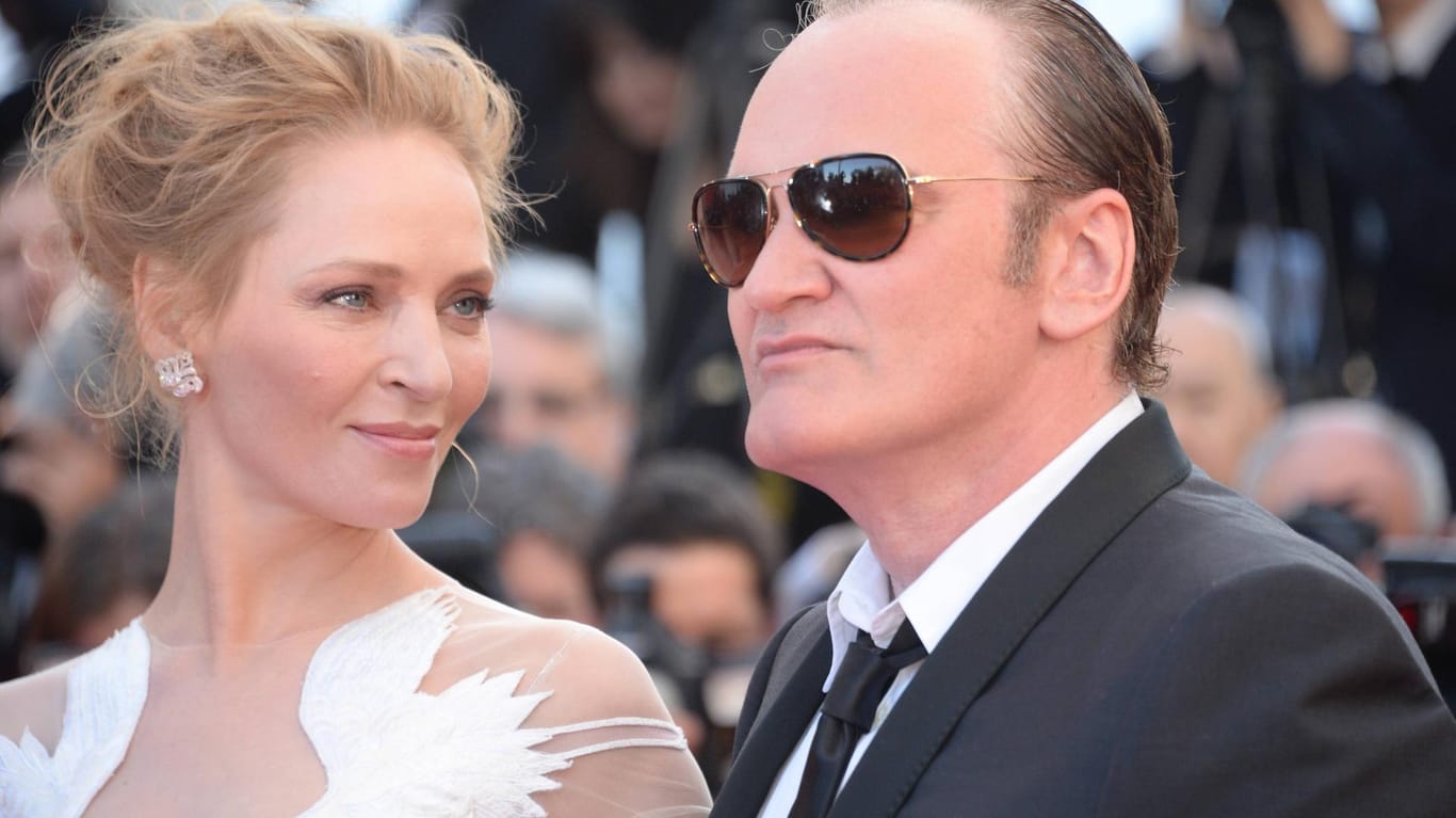 Uma Thurman und Quentin Tarantino: Der Regisseur überredete die Schauspielerin zu einem gewährlichen Stunt.