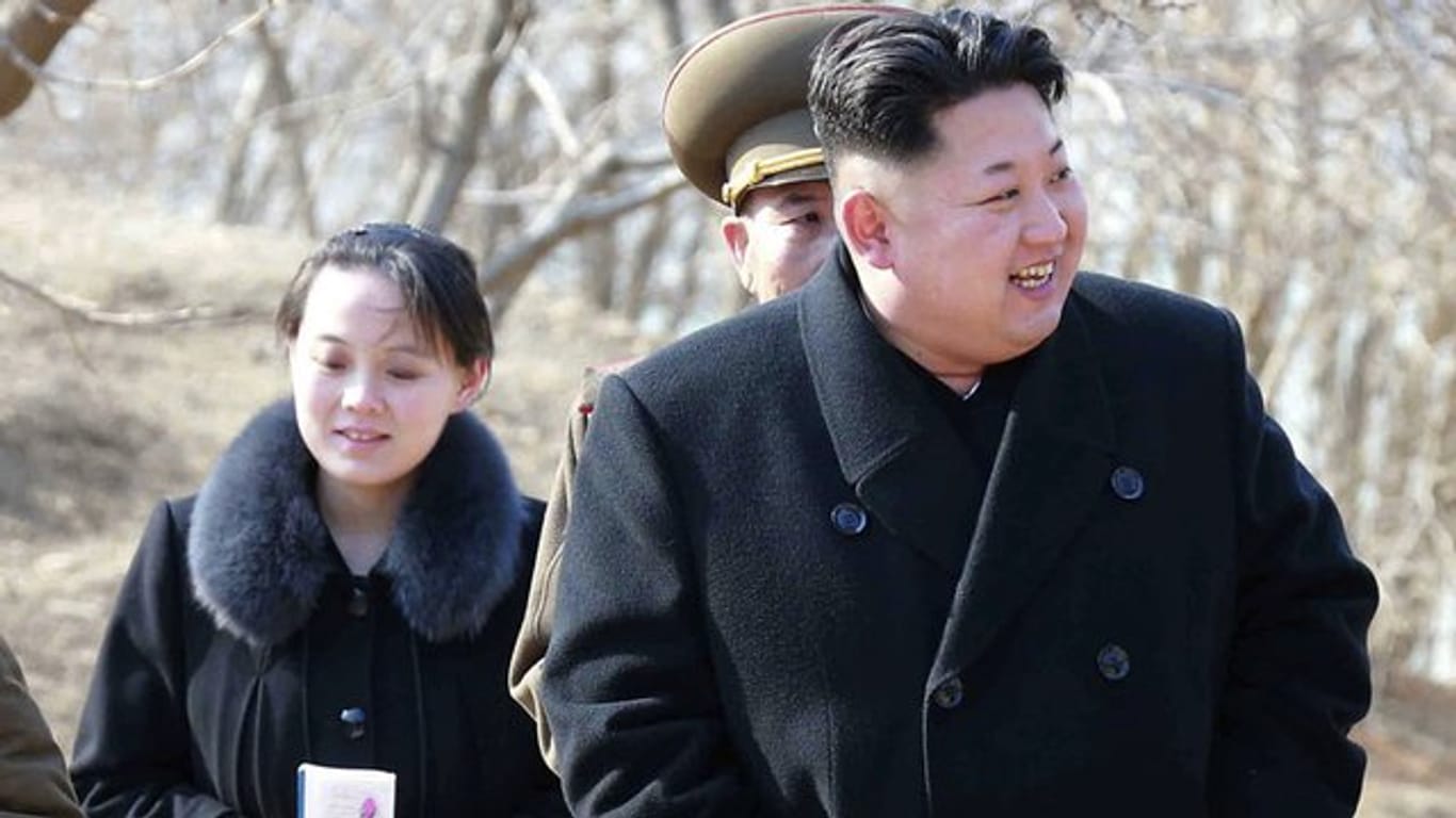 Kim Jong Un schickt seine Schwester Kim Yo Jong zu Olympia.