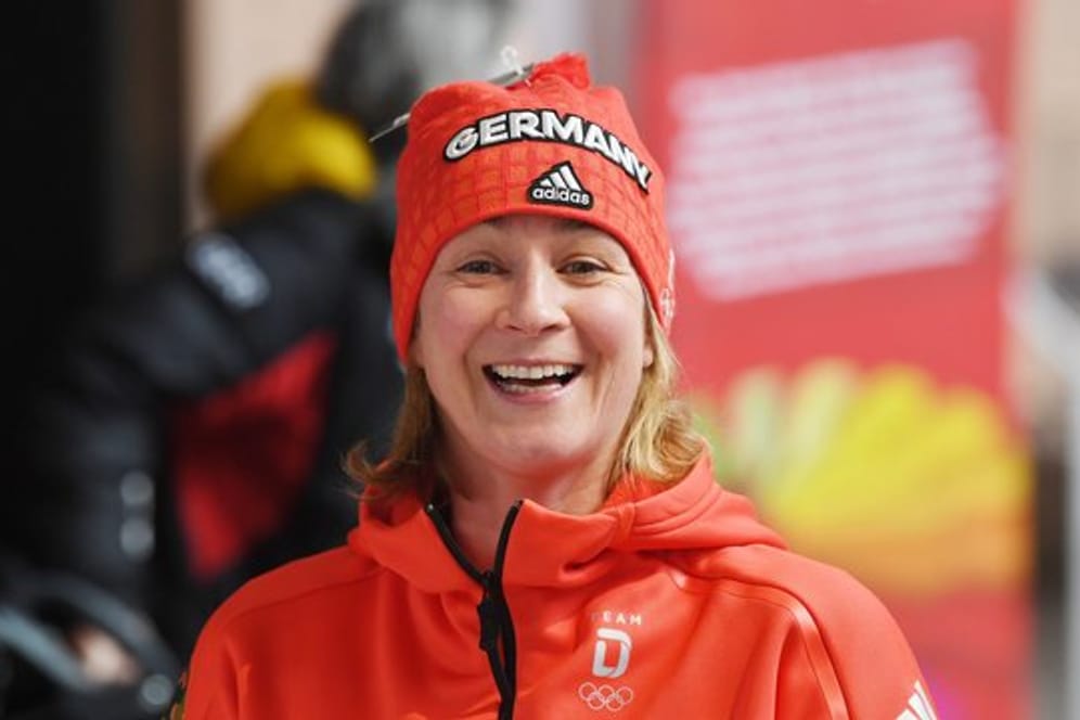 Eisschnellläuferin Claudia Pechstein ist die älteste deutsche Athletin bei Olympia.