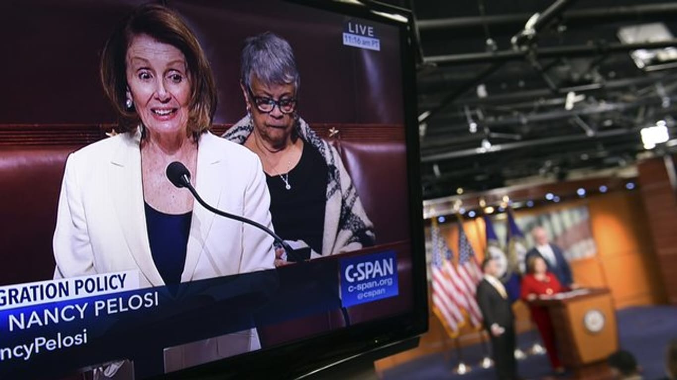 Die demokratische Fraktionschefin im Repräsentantenhaus, Nancy Pelosi, kämpft für ein Einwanderungsgesetz.