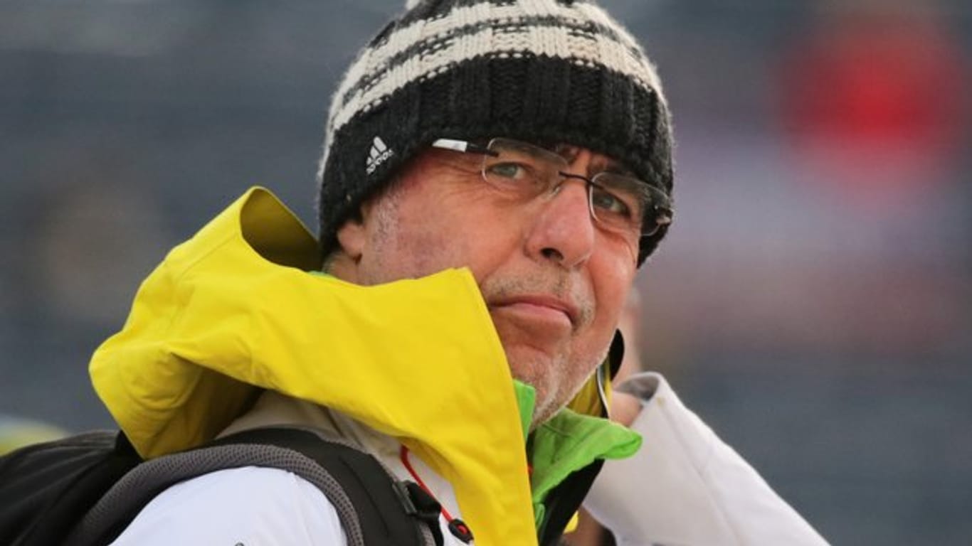 Ex-Biathlon-Trainer Uwe Müssiggang verfolgt die Olympischen Winterspiele nur noch von der Couch aus.