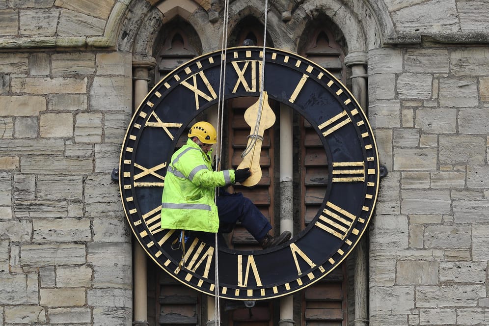 Clocks Are Repaired At Hartlepool's Christ Church