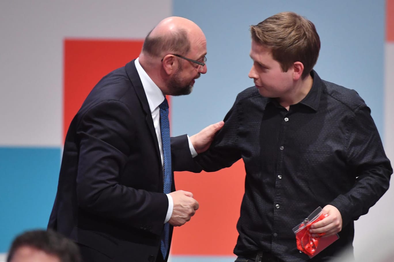 Schulz, Kühnert: Befürworter und Gegner der großen Koalition im Zwiegespräch – wer überzeugt die Basis?