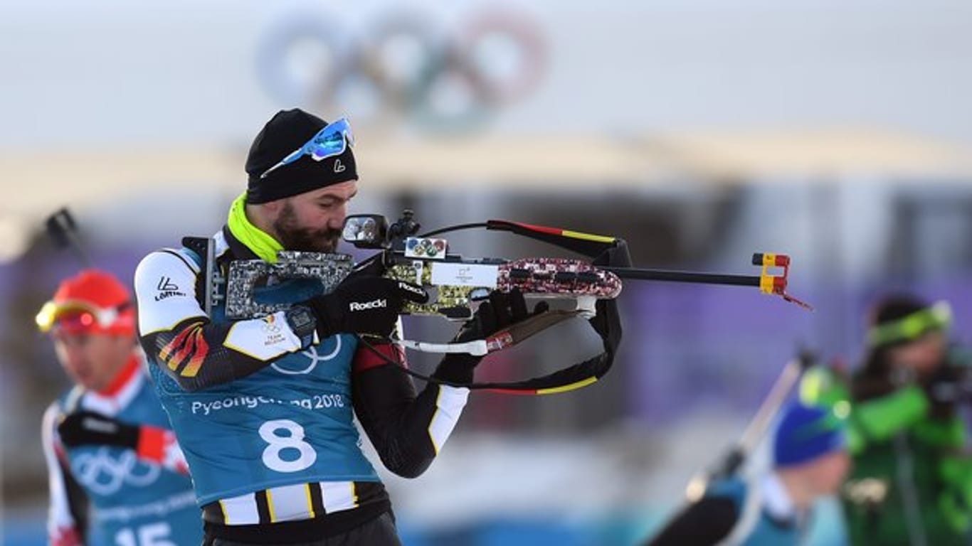 Biathlet Michael Rösch kann sich einen Start bei den Winterspielen 2022 in Peking vorstellen.