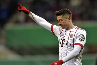 Robert Lewandowski: Der Bayern-Stürmer hat in dieser Saison in 30 Pflichtspielen 25 Treffer erzielt.