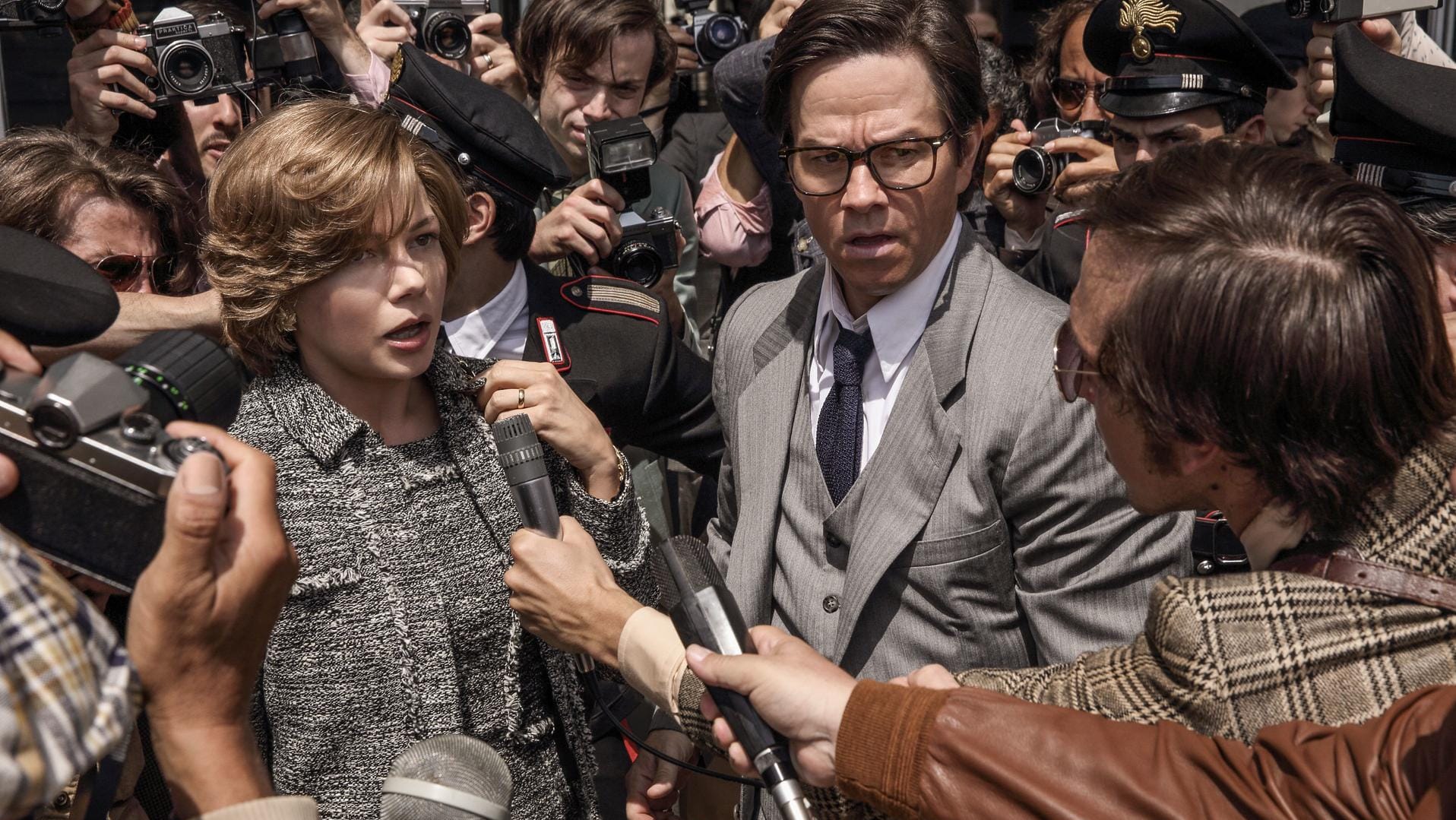 Michelle Williams und Mark Wahlberg: Sie spielen die Hauptrollen in "Alles Geld der Welt".