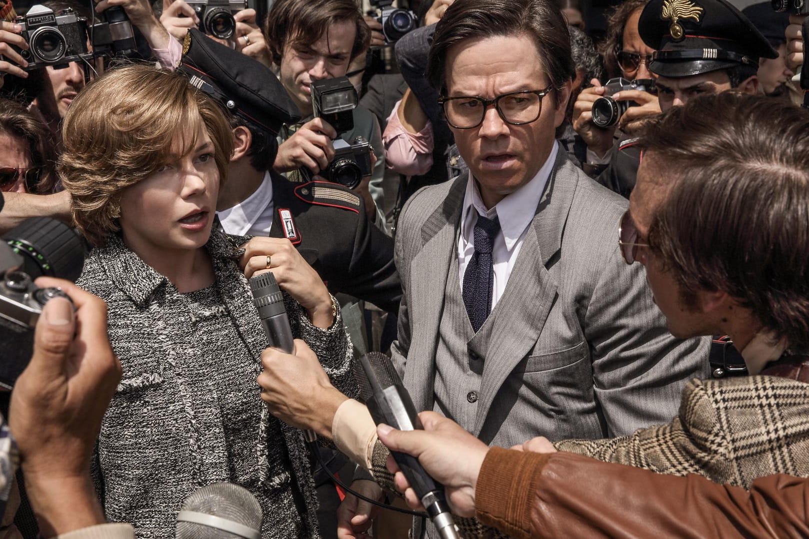 Michelle Williams und Mark Wahlberg: Sie spielen die Hauptrollen in "Alles Geld der Welt".