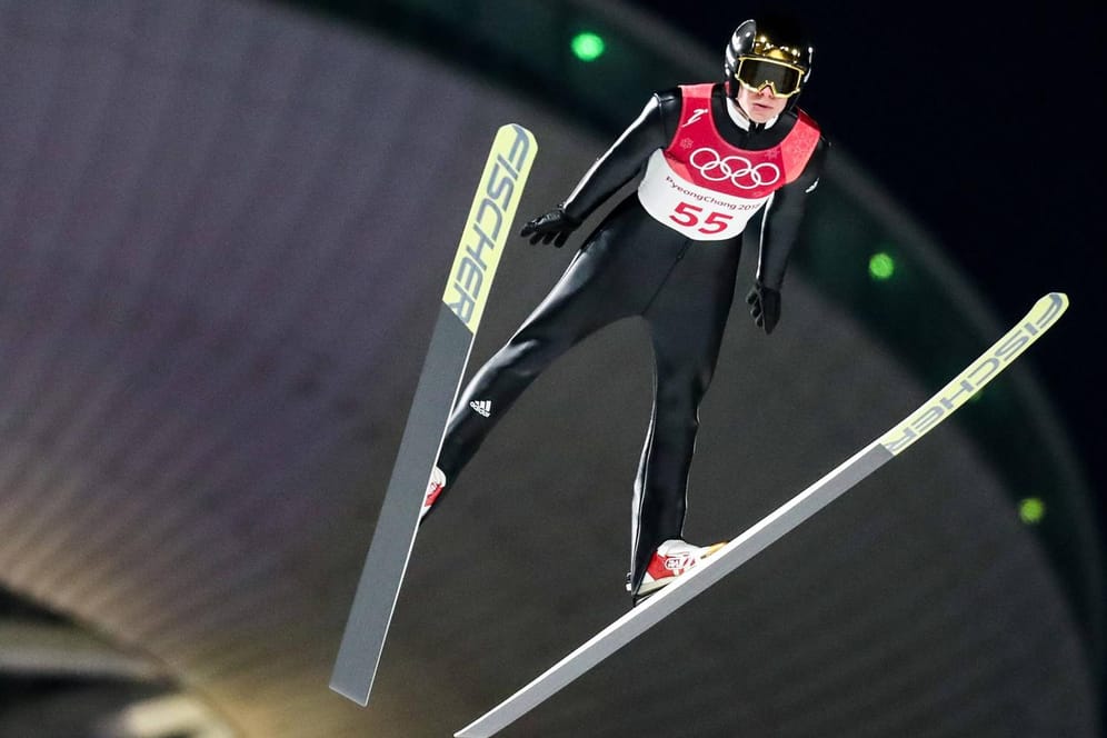 Souveräne Vorstellung: Andreas Wellinger in der Skisprung-Quali.