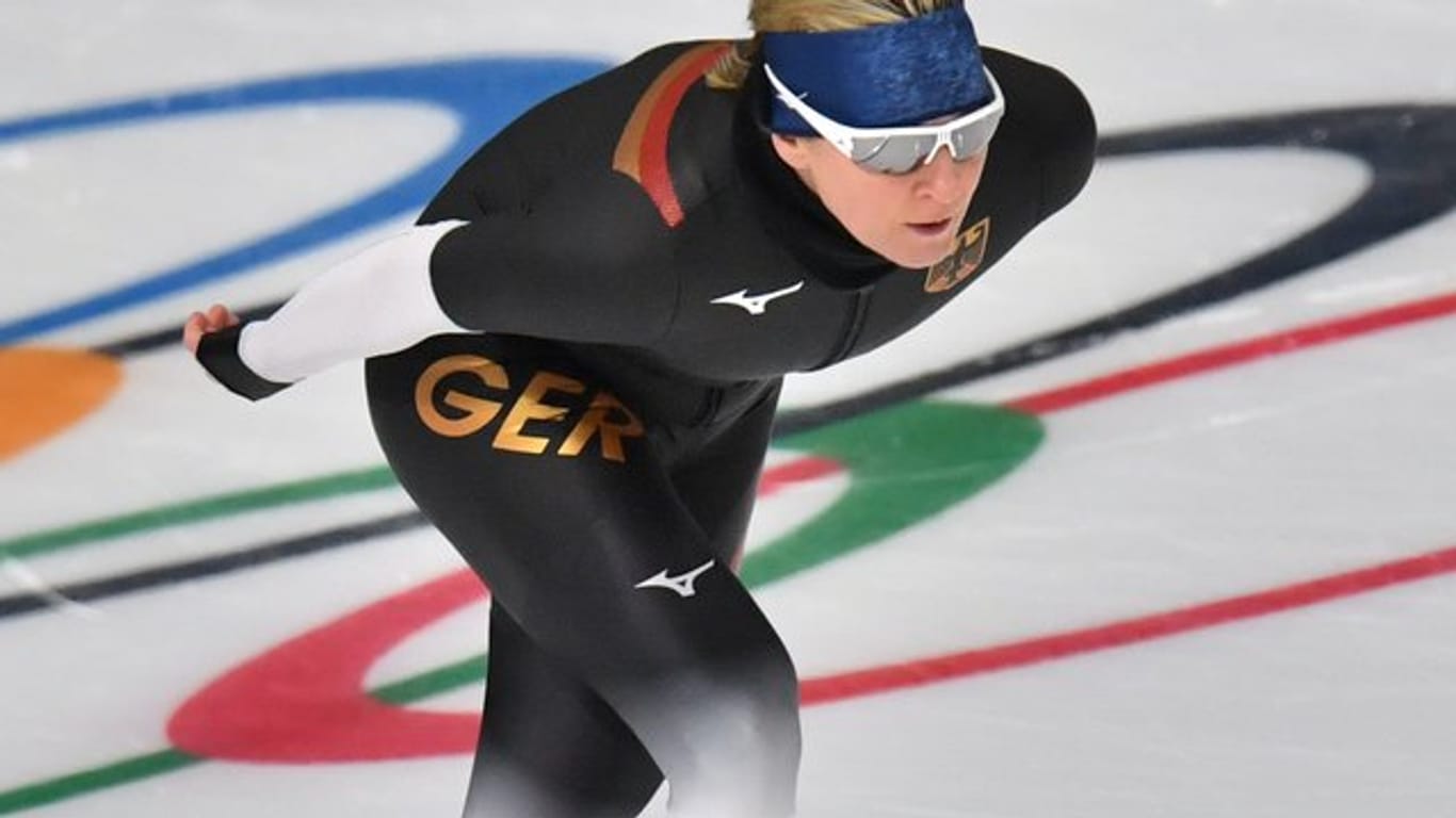 Wird bei der Eröffnungsfeier in Pyeongchang nicht die deutsche Fahne tragen: Eisschnellläuferin Claudia Pechstein.