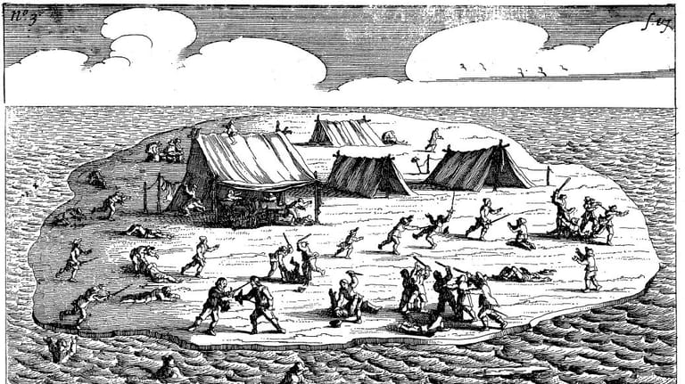 Gemetzel auf Beacon Island: Der Schiffbrüchige Jeronimus Cornelisz errichtete 1629 eine Terrorherrschaft auf der kleinen Insel vor Australien.