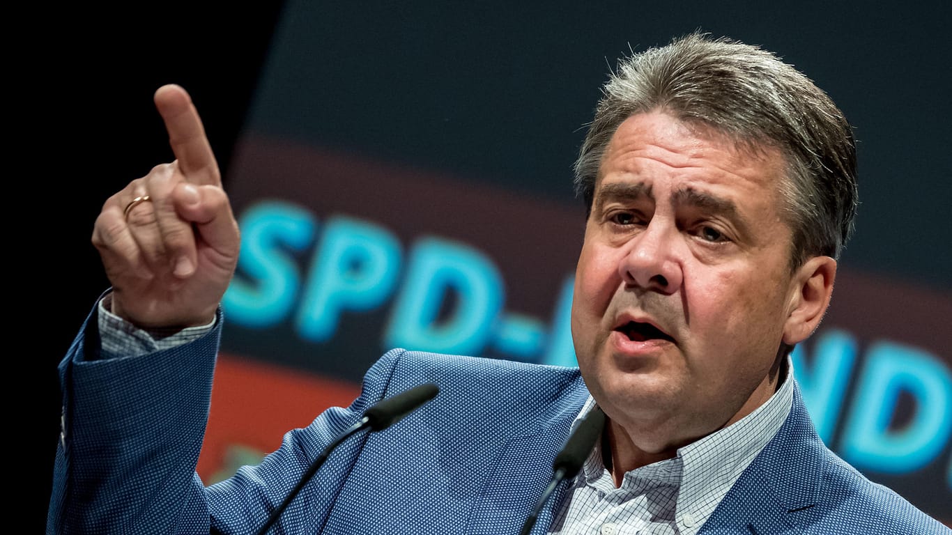 Noch-Außenminister Sigmar Gabriel (SPD): "Wertschätzung meiner Arbeit war der neuen SPD-Führung herzlich egal."