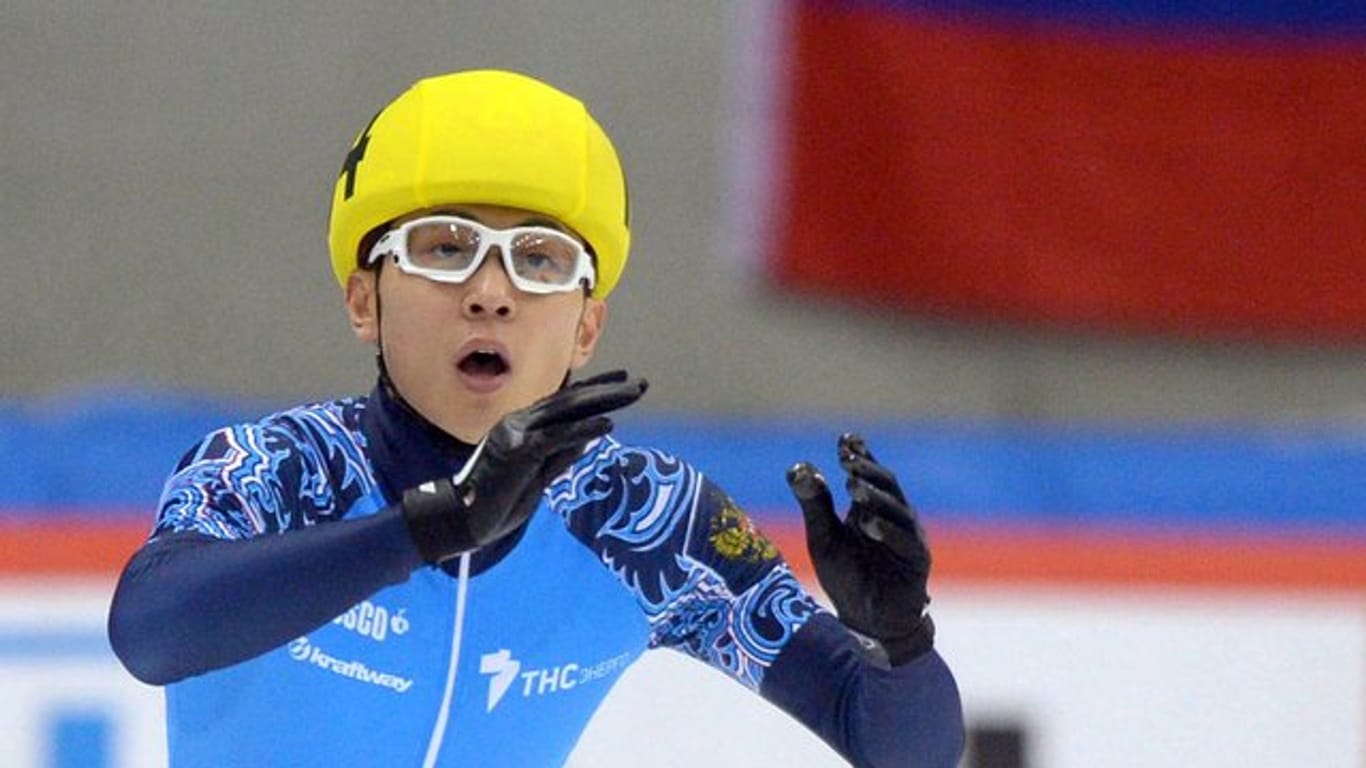 Fehlt bei Olympia: Der russischer Shorttracker Viktor Ahn.