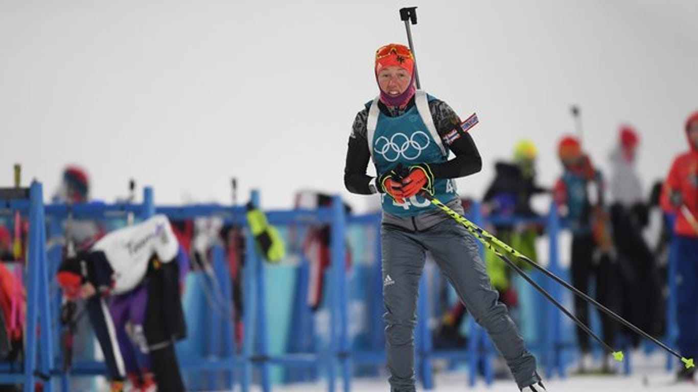 Laura Dahlmeier hat in jedem Biathlon-Rennen bei Olympia die Chance auf eine Medaille.