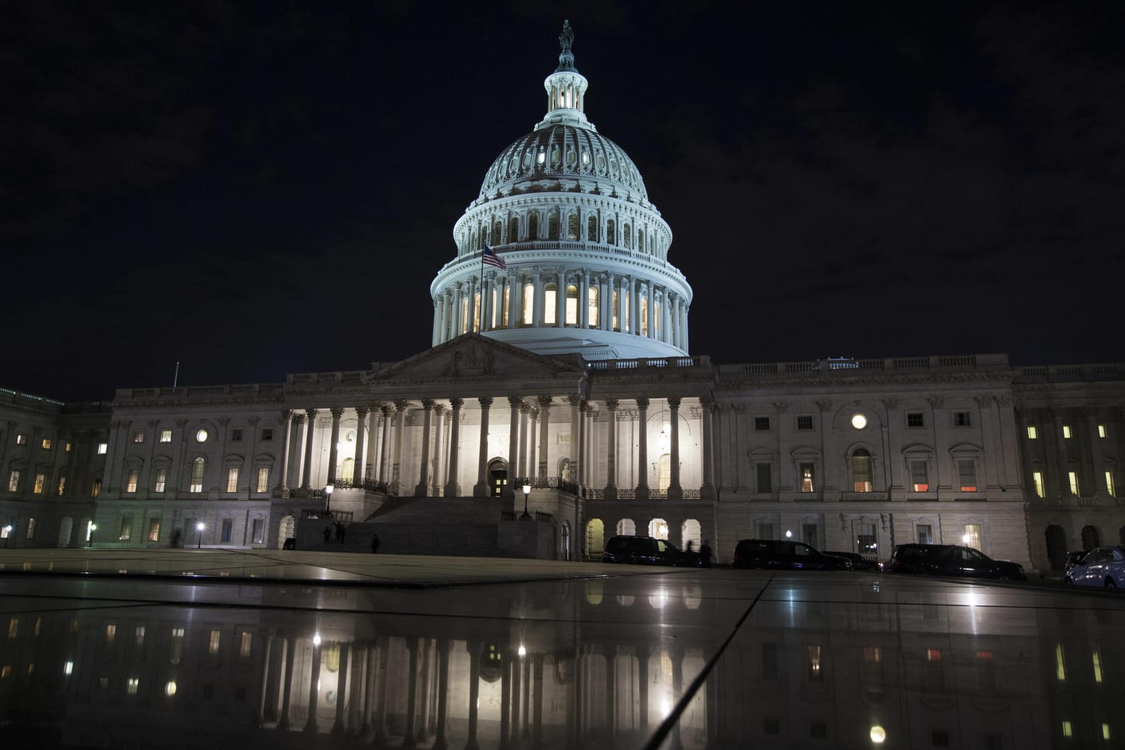 Das Kapitol in Washington: Der "Shutdown" ist diesmal nach wenigen Stunden schon wieder vorbei.