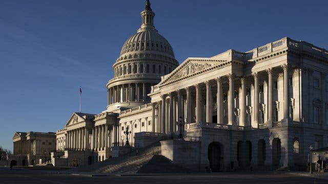 Das Kapitol in Washington. Das Kapitol in Washington.