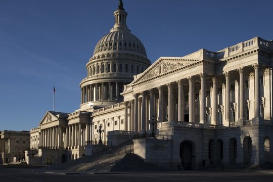 Das Kapitol in Washington.