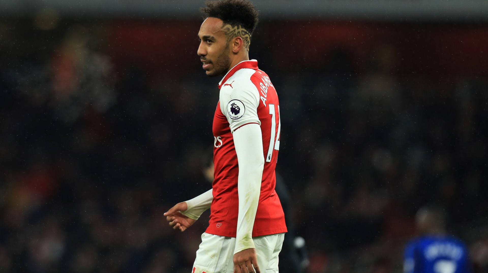 Pierre-Emerick Aubameyang bei seinem Debüt für Arsenal am vergangenen Wochenende. Beim 5:1 gegen Everton erzielte er gleich sein erstes Tor.