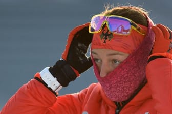 EHat gleich zu Beginn der Olympischen Winterspiele in Südkorea Gold im Blick: Biathletin Laura Dahlmeier.