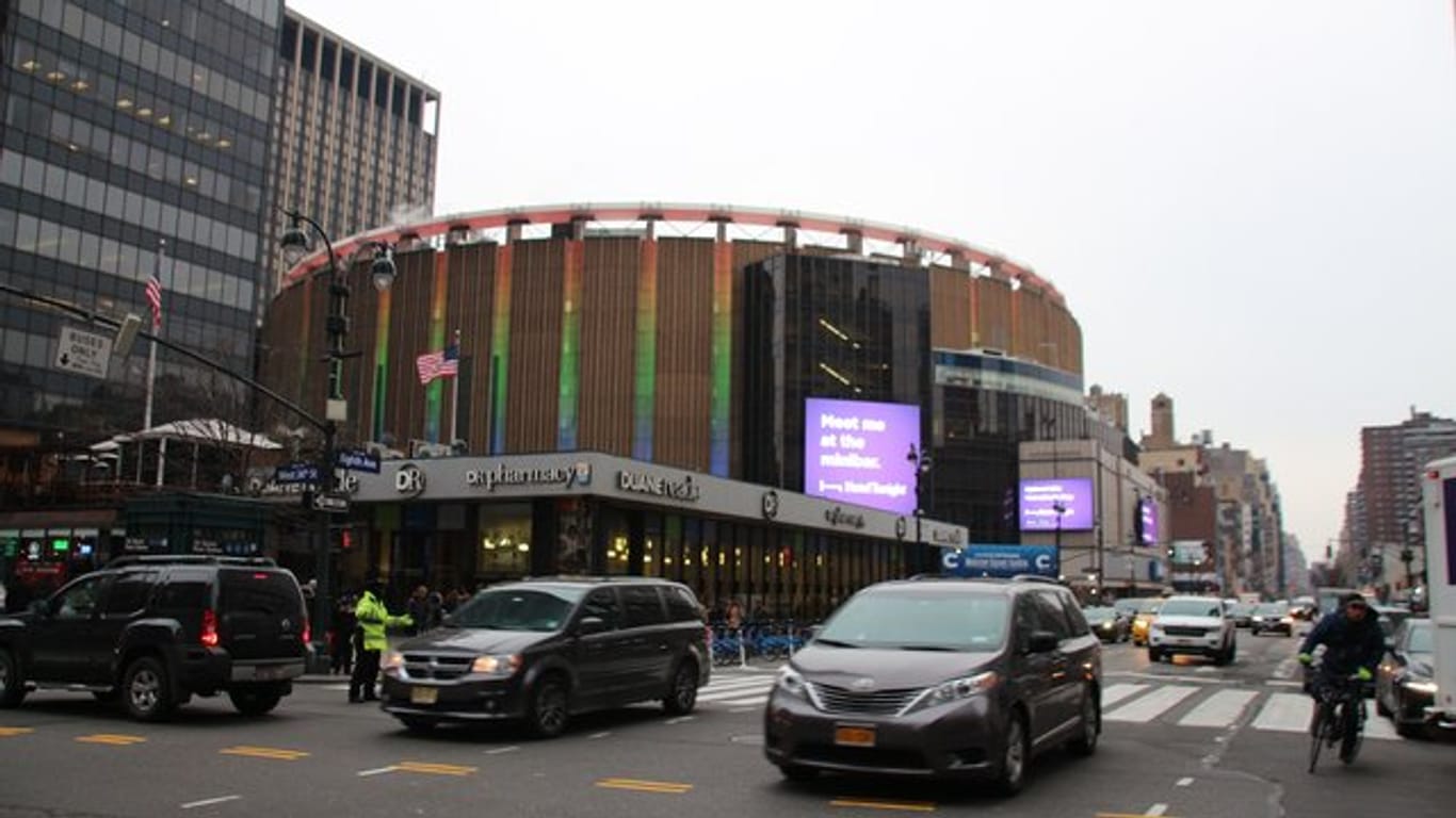 Der Madison Square Garden thront über der Penn Station im Westen Manhattans, als wäre er schon immer dagewesen.