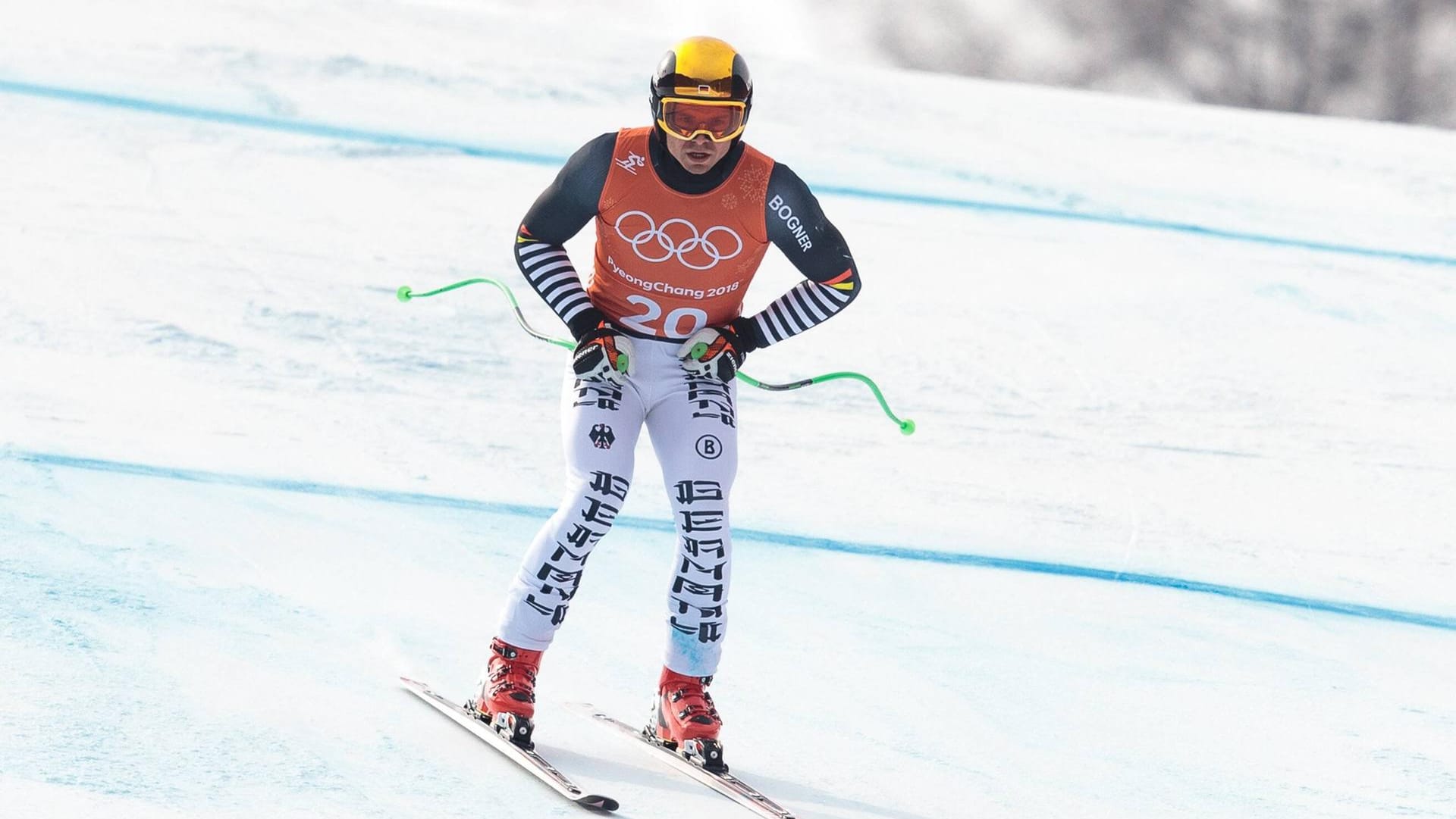 Zu starker Wind in Korea: Andreas Sander und seine Abfahrtskollegen können am Montag nicht starten.