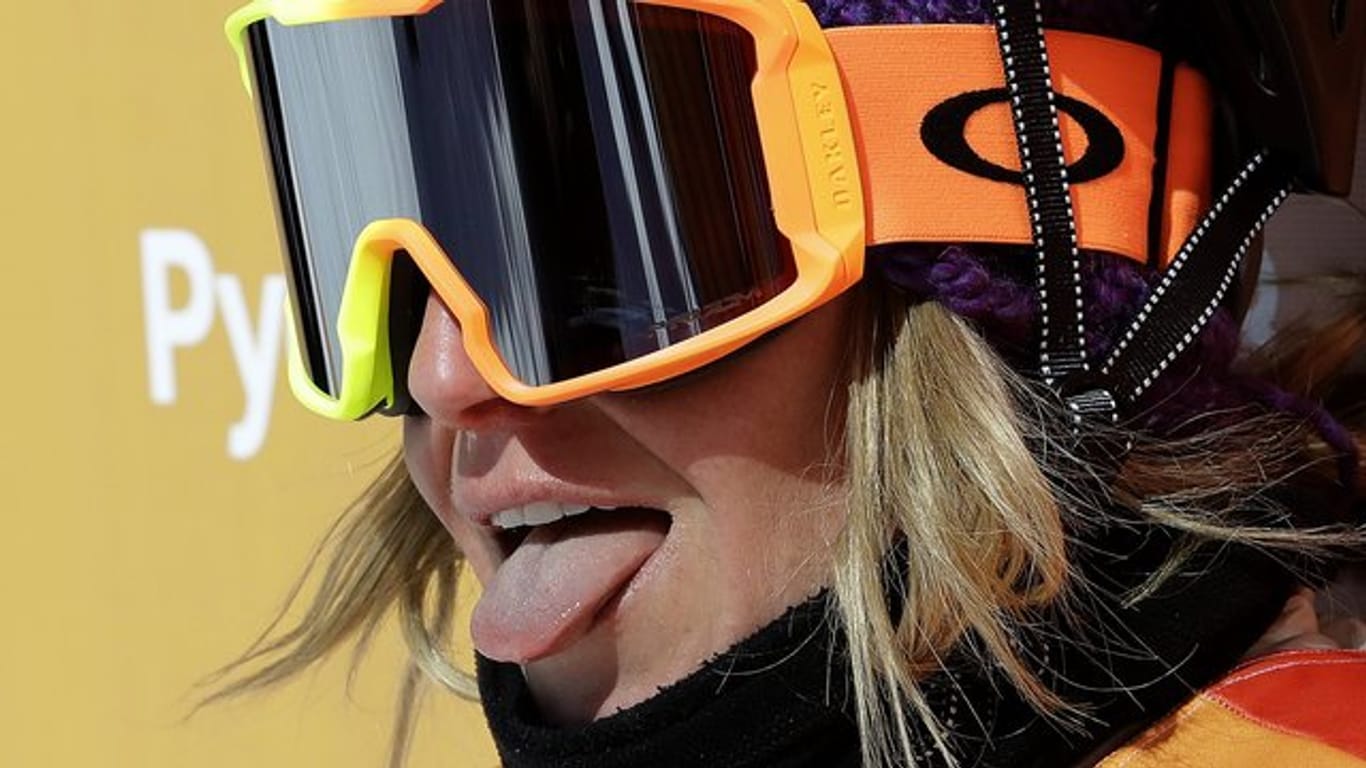US-Snowboarderin Jamie Anderson gewann Gold im Slopestyle.